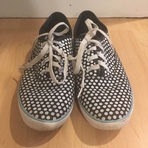 Keds Women’s polka dot sneakers shoes 11 black